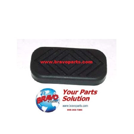 15738 Forenta Rubber Pedal Tread Parts Equipment Foot 
