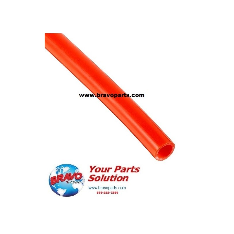 939300-06 Unipress 5/32" OD Nylon Tubing Orange Air Parts 5/32 Inch