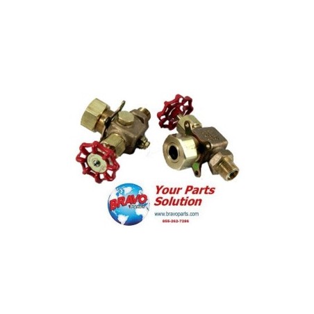 2-30-255 Fulton Water Gauge Glass Valve Set 2-30-000255 Sight Level