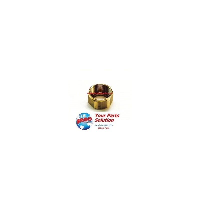 2-35-514 2-35-000514 Fulton Boiler Brass Gauge Glass Nut Packing Parts