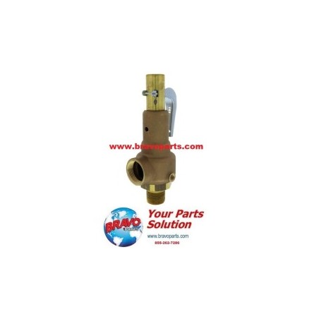 2-30-069 Fulton 3/4” x 1" - 125# Safety Valve-19KEDA125 2-30-000069