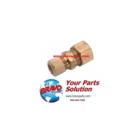 54325 Unipress 3/8" x 1/4" Tube Fitting 54325-00 Steam Parts Connector