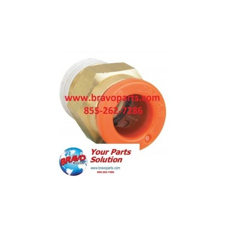 17891 Unipress 3/8" tube x 1/4 NPT thread fitting 17891-DA 17891-00