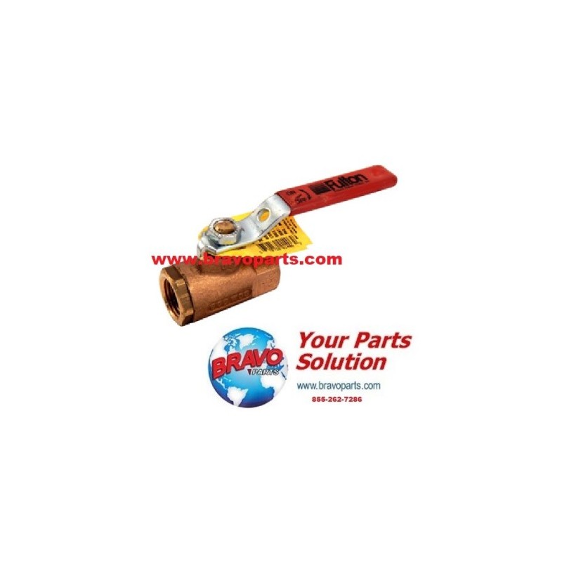 2-30-026 Fulton Boiler 1” Ball Valve - 250# 2-30-000026 Rated