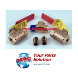 3-30-398 3-30-000398 Fulton Boiler Test Dual Port Assembly Valves