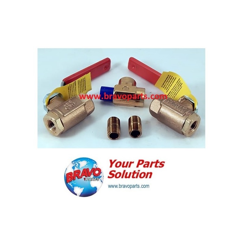 3-30-398 3-30-000398 Fulton Boiler Test Dual Port Assembly Valves