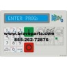 230-029 B&C FM7 Keypad Decal Parts Controller Panel