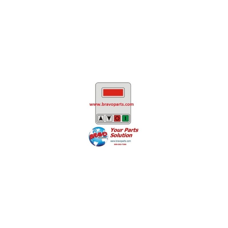 370-577 B&C Technologies key pad decal for A & B computer A0-E007-012