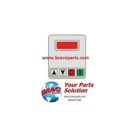 370-577 B&C Technologies key pad decal for A & B computer A0-E007-012